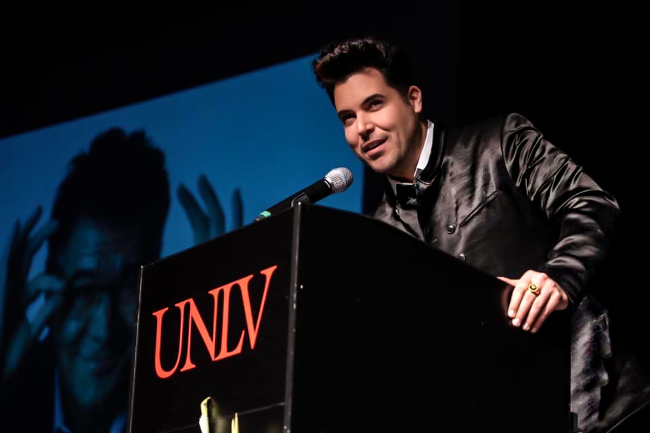 MORENO IS INDUCTED INTO THE UNLV HALL OF FAME